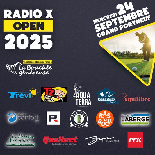 Radio X Open - Cocktail dinatoire seulement